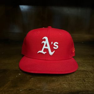 Oakland Athletics (Red) Snapback Hat