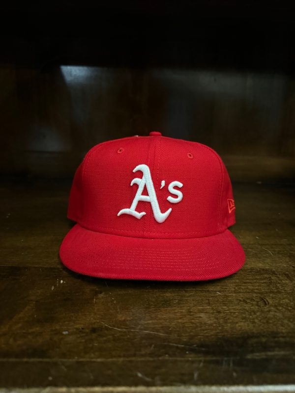 Oakland Athletics (Red) Snapback Hat