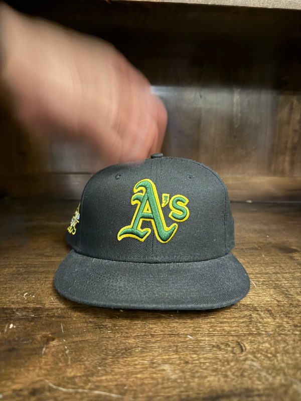 Oakland Athletics Green Lettered Snapback Hat